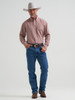 WRANGLER GEORGE STRAIGHT RUST PRINT - MENS SHIRT  - 112381955