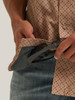 WRANGLER ATG X WESTERN KELP LATTICE - MENS SHIRT  - 112382438