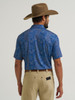 WRANGLER ATG X NAVY PATCHWORK BANDANA - MENS POLO  - 112382489