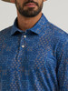 WRANGLER ATG X NAVY PATCHWORK BANDANA - MENS POLO  - 112382489