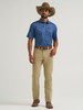 WRANGLER ATG X NAVY PATCHWORK BANDANA - MENS POLO  - 112382489
