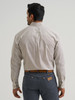 WRANGLER RELAXED FIT BROWN PRINT - MENS SHIRT  - 112381623