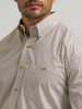WRANGLER RELAXED FIT BROWN PRINT - MENS SHIRT  - 112381623