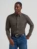 WRANGLER CODY JOHNSON BROWN PRINT - MENS SHIRT  - 112381619