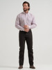 WRANGLER RELAXED FIT RED PRINT - MENS SHIRT  - 112381627