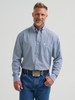 WRANGLER GEORGE STRAIGHT BLUE PRINT - MENS SHIRT  - 112381964