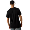 ARIAT STRIPPLE HORIZON BLACK - MENS TEE  - 10073460