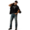 ARIAT STRIPPLE HORIZON BLACK - MENS TEE  - 10073460