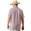 ARIAT PRO NATHAN KEY PINK PLAID - MENS SHIRT  - 10073599