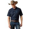 ARIAT WF WILLEM BLACK MINI LEAF - MENS SHIRT  - 10073678