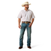 ARIAT NOAM CLASSIC WHITE GEO PRINT - MENS SHIRT  - 10073586