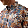 ARIAT NOVA CLASSIC BLUE PATCHWORK - MENS SHIRT  - 10073522