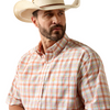 ARIAT PRO NICO CLASSIC WHITE PLAID - MENS SHIRT  - 10073562