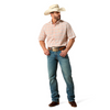 ARIAT PRO NICO CLASSIC WHITE PLAID - MENS SHIRT  - 10073562