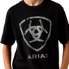 ARIAT ARIAT BARN SHIELD BLACK - KIDS BOYS TEE - 10073454