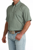 CINCH ARENAFLEX OLIVE PRINT - MENS SHIRT  - MTW1704176