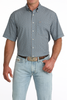 CINCH ARENAFLEX BLUE PRINT - MENS SHIRT  - MTW1704177