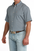 CINCH ARENAFLEX BLUE PRINT - MENS SHIRT  - MTW1704177