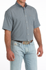 CINCH ARENAFLEX BLUE PRINT - MENS SHIRT  - MTW1704177