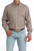CINCH ARENAFLEX  BROWN PRINT - MENS SHIRT  - MTW1724005