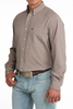 CINCH ARENAFLEX  BROWN PRINT - MENS SHIRT  - MTW1724005