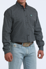 CINCH BLACK LS PRINT - MENS SHIRT  - MTW1106118