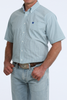 CINCH BLUE PLAID PRINT - MENS SHIRT  - MTW1111531