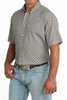 CINCH ARENAFLEX GRAY PRINT - MENS SHIRT  - MTW1704175