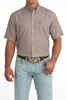 CINCH ARENAFLEX BROWN PRINT - MENS SHIRT  - MTW1725006