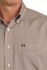 CINCH ARENAFLEX BROWN PRINT - MENS SHIRT  - MTW1725006
