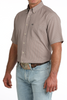CINCH ARENAFLEX BROWN PRINT - MENS SHIRT  - MTW1725006