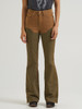 WRANGLER LAINEY WILSON CHAP FLARE BROWN - LADIES JEANS  - 112382901