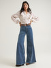 WRANGLER LAINEY WILSON CHEEKY WIDE LEG - LADIES JEANS  - 112382902