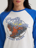 WRANGLER LAINEY WILSON BASEBALL T-SHIRT - LADIES TEE  - 112382834