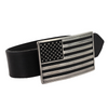 ATTITUDE BY MONTANA SILVERSMITHS ANTIQUED AMERICAN FLAG BUCKLE - ACC BUCKLE  - A644
