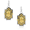 MONTANA SILVERSMITHS RISE ABOVE GEOMETRIC - ACCESSORIES JEWELRY EARRINGS - ER5986