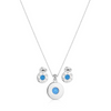 MONTANA SILVERSMITHS DAYDREAM BLUE SET - ACCESSORIES JEWELRY SET - JS6191