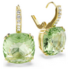 SWAROVSKI MILLENIA DROP GREEN GOLD - ACCESSORIES JEWELRY EARRINGS - 5765088