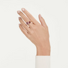 SWAROVSKI SUBLIMA COCKTAIL PEAR RED GOLD - ACCESSORIES JEWELRY RING - 575290