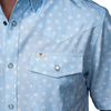 FERREL THE REMI SNAP BLUE PRINT - MENS SHIRT  - FPS1026111