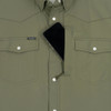 PONCHO  MOSS  PERFORMANCE NYLON - MENS SHIRT WESTERN SNAPS - THE SABINE