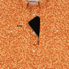 PONCHO  BURNT ORANGE PERFORMANCE NYLON - MENS SHIRT WESTERN SNAPS - THE OCCUPY LEFT FIELD