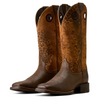ARIAT ROUND UP RYDER BROWN LEOPARD - BOOT LADIES  - 10080351