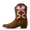 ARIAT LIL BEAUX DISTRESSED BROWN - BOOT KIDS GIRLS - 10080350