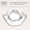 STETSON USA 250TH COLLECTION 6X SAHARA - HAT FELTS  - SFS250-7542E5