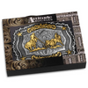 ATTITUDE BY MONTANA SILVERSMITHS ROUNDUP TEAM ROPER - ACC BUCKLE  - A1061P