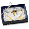 MONTANA SILVERSMITHS RECTANGLE LONGHORN STEER - ACC BUCKLE  - 53510-767H