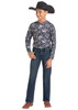 ROCK & ROLL LADDER STITICH BOOTCUT - KIDS BOYS JEANS - BB0BD09798