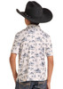 ROCK & ROLL NATURAL HORSE PRINT POLO - KIDS BOYS POLO - BB51T09607