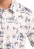 ROCK & ROLL NATURAL HORSE PRINT POLO - KIDS BOYS POLO - BB51T09607
